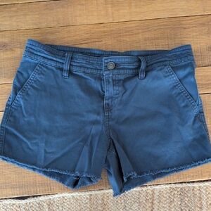 Women's Prana Navy Blue Casual Shorts